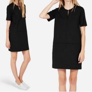 Everlane Ponte Short Sleeves Dress M